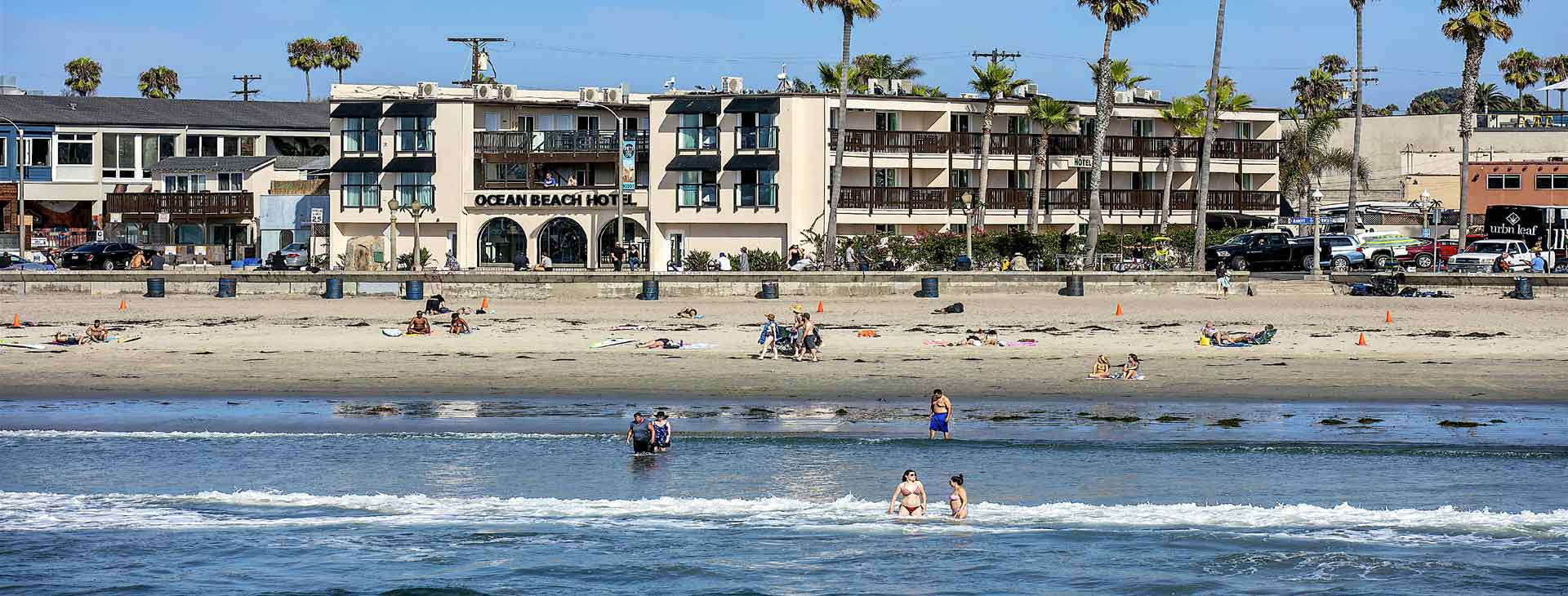 Front of Hotel Ocean Beach Hotel